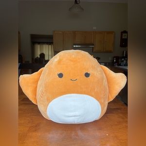 Squishmallow 12" Halton Orange Spotted Stingray